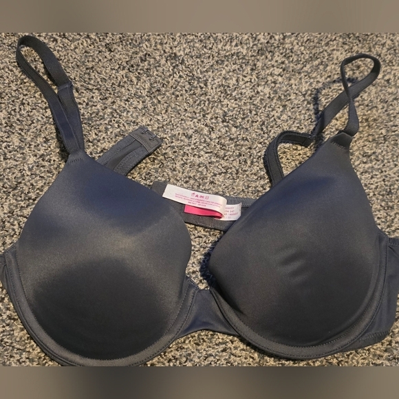Victoria's Secret Other - Victoria's Secret push-up bra, from Very Sexy demi line Gray satin Size 36C